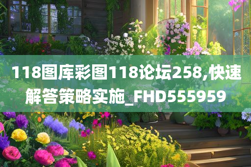 118图库彩图118论坛258,快速解答策略实施_FHD555959