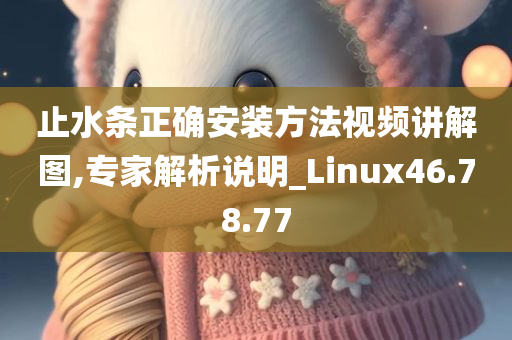 止水条正确安装方法视频讲解图,专家解析说明_Linux46.78.77