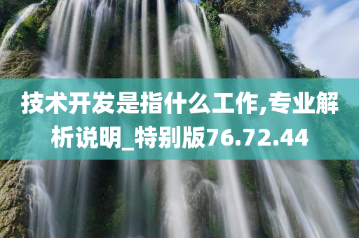 技术开发是指什么工作,专业解析说明_特别版76.72.44