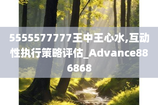 5555577777王中王心水,互动性执行策略评估_Advance886868