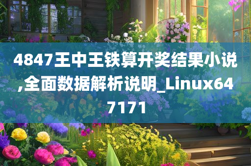 4847王中王铁算开奖结果小说,全面数据解析说明_Linux647171