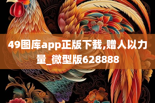 49图库app正版下载,赠人以力量_微型版628888