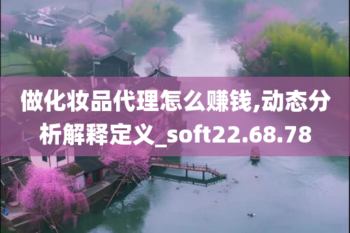 做化妆品代理怎么赚钱,动态分析解释定义_soft22.68.78