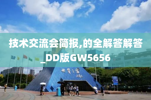 技术交流会简报,的全解答解答_DD版GW5656