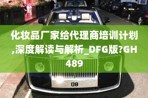 化妆品厂家给代理商培训计划,深度解读与解析_DFG版?GH489