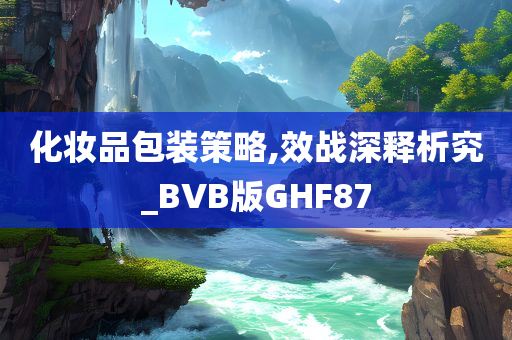 化妆品包装策略,效战深释析究_BVB版GHF87