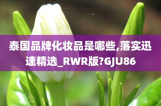 泰国品牌化妆品是哪些,落实迅速精选_RWR版?GJU86