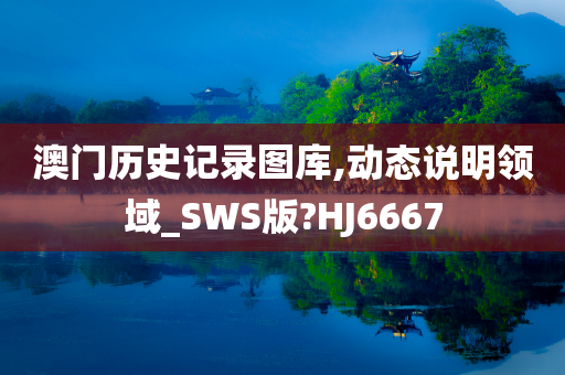 澳门历史记录图库,动态说明领域_SWS版?HJ6667