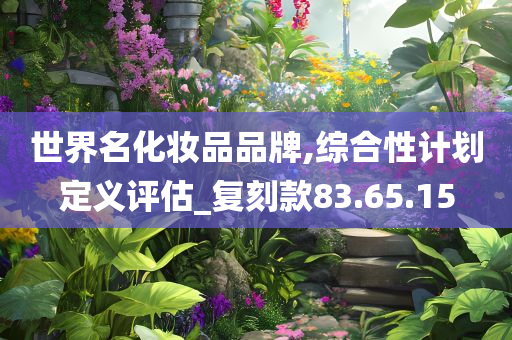 世界名化妆品品牌,综合性计划定义评估_复刻款83.65.15