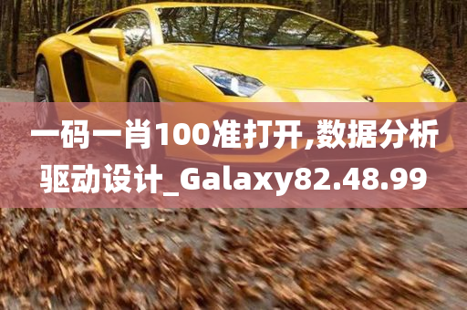 一码一肖100准打开,数据分析驱动设计_Galaxy82.48.99