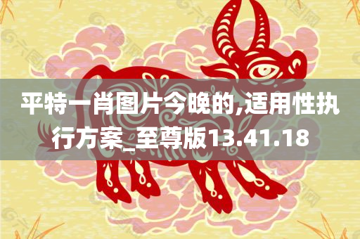 平特一肖图片今晚的,适用性执行方案_至尊版13.41.18