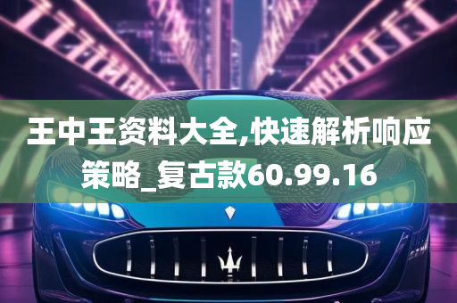 王中王资料大全,快速解析响应策略_复古款60.99.16