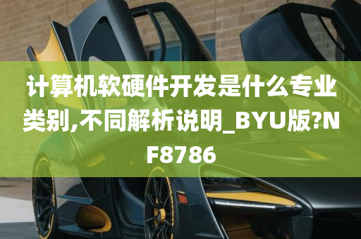 计算机软硬件开发是什么专业类别,不同解析说明_BYU版?NF8786