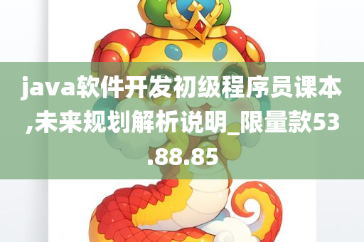 java软件开发初级程序员课本,未来规划解析说明_限量款53.88.85