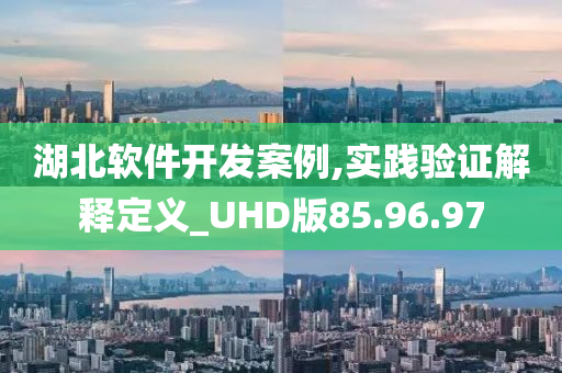 湖北软件开发案例,实践验证解释定义_UHD版85.96.97