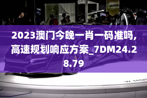 2023澳门今晚一肖一码准吗,高速规划响应方案_7DM24.28.79