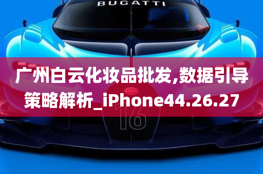 广州白云化妆品批发,数据引导策略解析_iPhone44.26.27