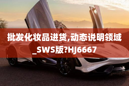 批发化妆品进货,动态说明领域_SWS版?HJ6667