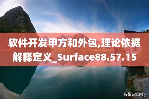 软件开发甲方和外包,理论依据解释定义_Surface88.57.15