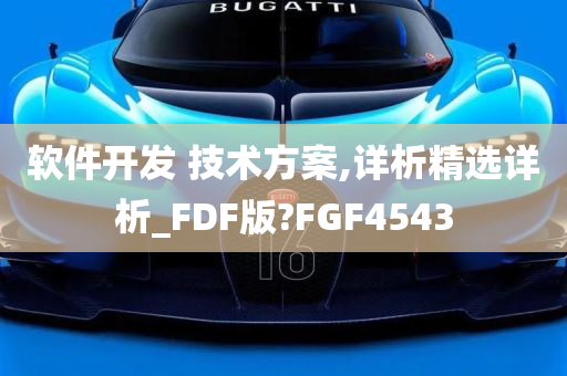 软件开发 技术方案,详析精选详析_FDF版?FGF4543