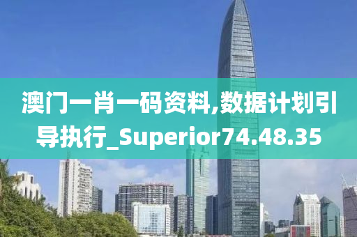 澳门一肖一码资料,数据计划引导执行_Superior74.48.35