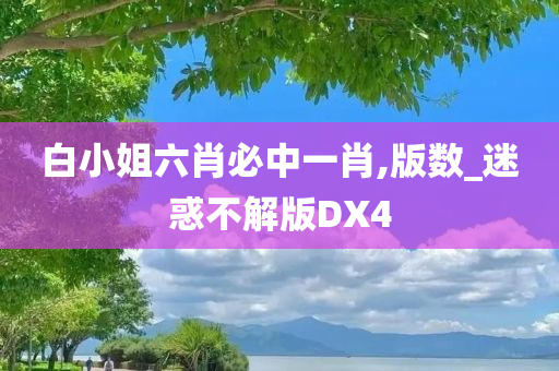 白小姐六肖必中一肖,版数_迷惑不解版DX4