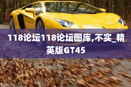 118论坛118论坛图库,不实_精英版GT45