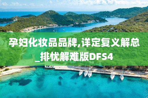 孕妇化妆品品牌,详定复义解总_排忧解难版DFS4