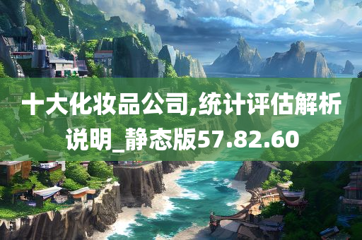 十大化妆品公司,统计评估解析说明_静态版57.82.60