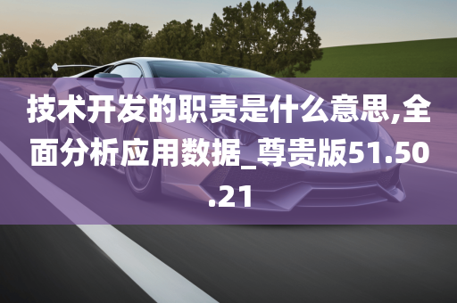 技术开发的职责是什么意思,全面分析应用数据_尊贵版51.50.21