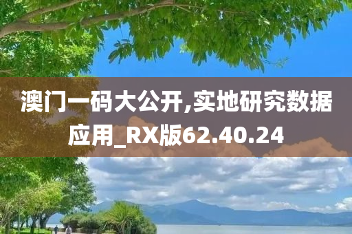 澳门一码大公开,实地研究数据应用_RX版62.40.24