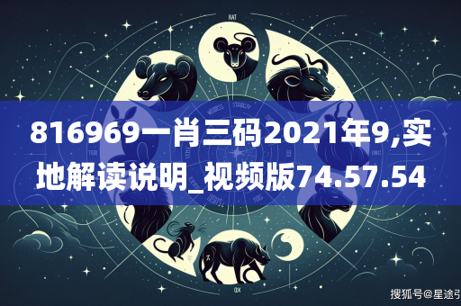 816969一肖三码2021年9,实地解读说明_视频版74.57.54