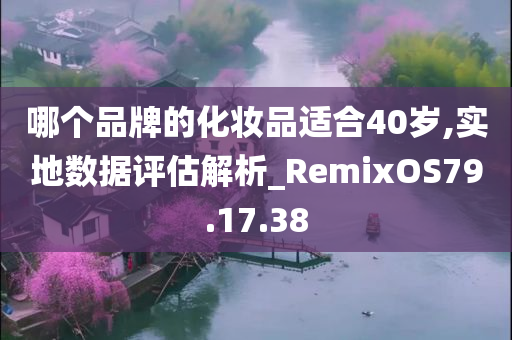 哪个品牌的化妆品适合40岁,实地数据评估解析_RemixOS79.17.38