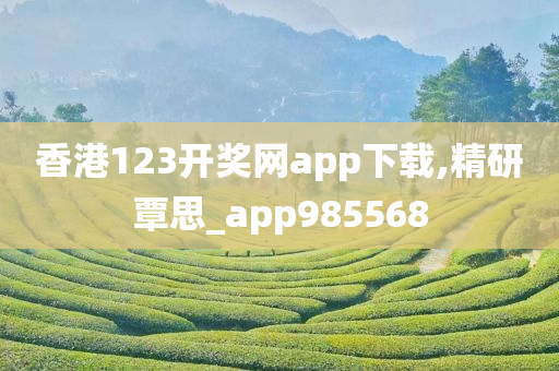 香港123开奖网app下载,精研覃思_app985568