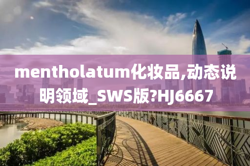 mentholatum化妆品,动态说明领域_SWS版?HJ6667