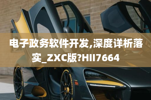 电子政务软件开发,深度详析落实_ZXC版?HII7664