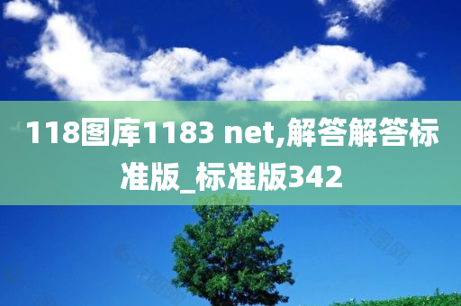 118图库1183 net,解答解答标准版_标准版342