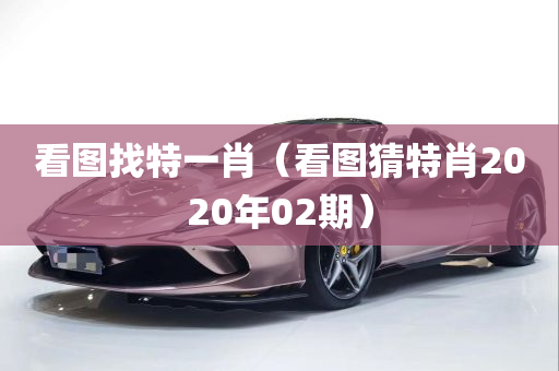 看图找特一肖（看图猜特肖2020年02期）