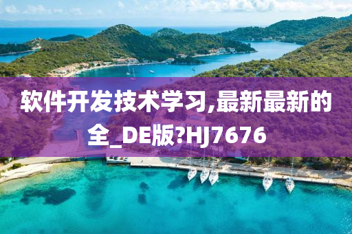 软件开发技术学习,最新最新的全_DE版?HJ7676