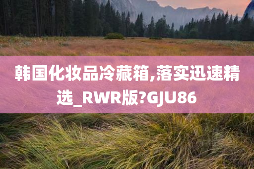 韩国化妆品冷藏箱,落实迅速精选_RWR版?GJU86