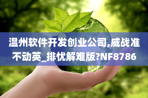 温州软件开发创业公司,威战准不动英_排忧解难版?NF8786