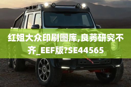 红姐大众印刷图库,良莠研究不齐_EEF版?SE44565