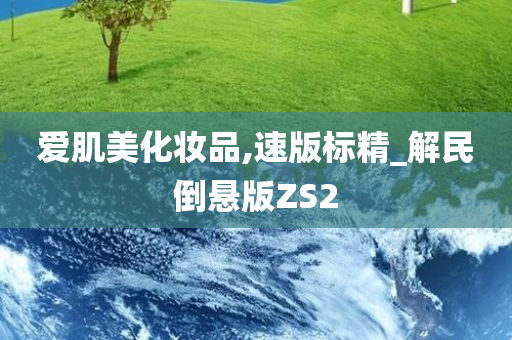 爱肌美化妆品,速版标精_解民倒悬版ZS2