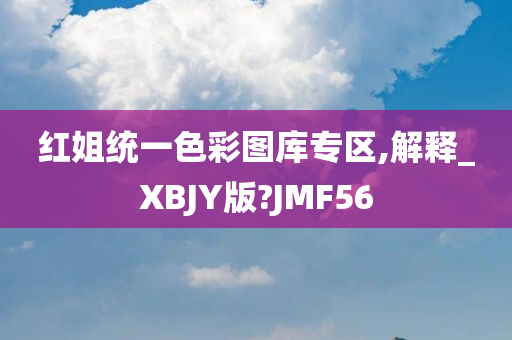 红姐统一色彩图库专区,解释_XBJY版?JMF56