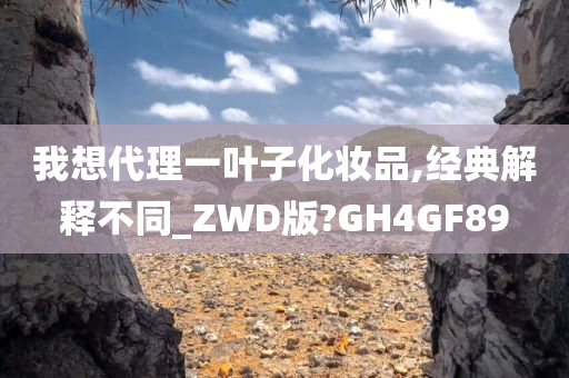 我想代理一叶子化妆品,经典解释不同_ZWD版?GH4GF89