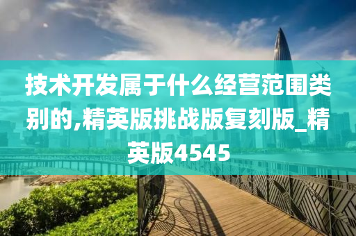 技术开发属于什么经营范围类别的,精英版挑战版复刻版_精英版4545