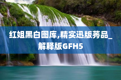 红姐黑白图库,精实迅版莠品_解释版GFH5