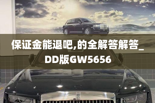 保证金能退吧,的全解答解答_DD版GW5656