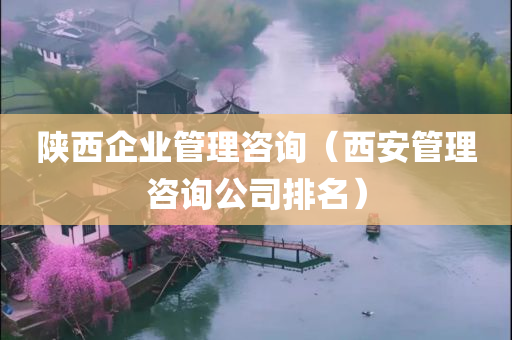 陕西企业管理咨询（西安管理咨询公司排名）