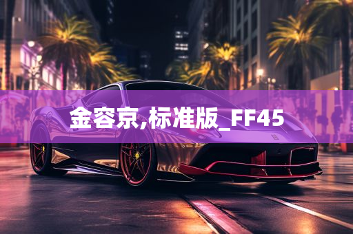 金容京,标准版_FF45